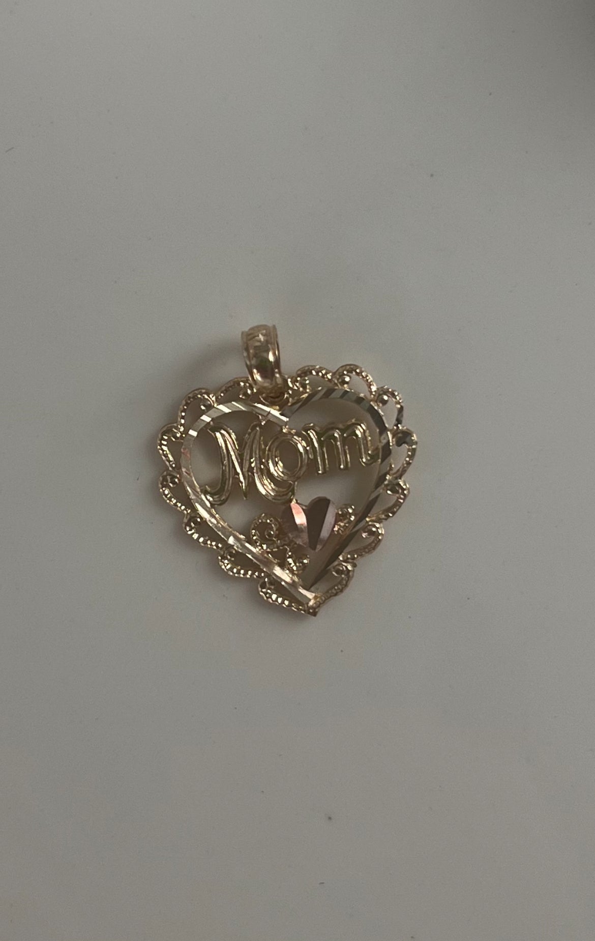 14k Mom Charm