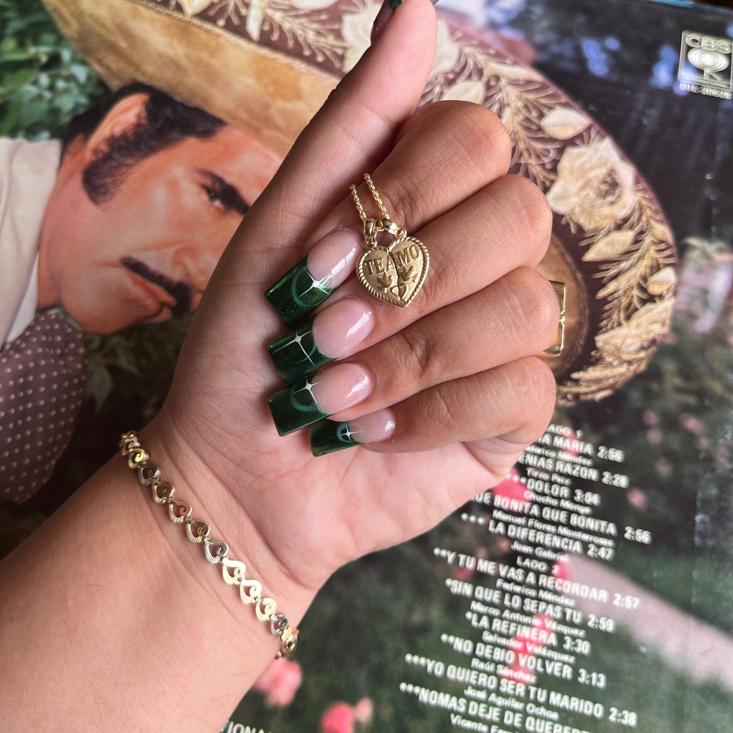 14k Gold "Te Amo" Charm