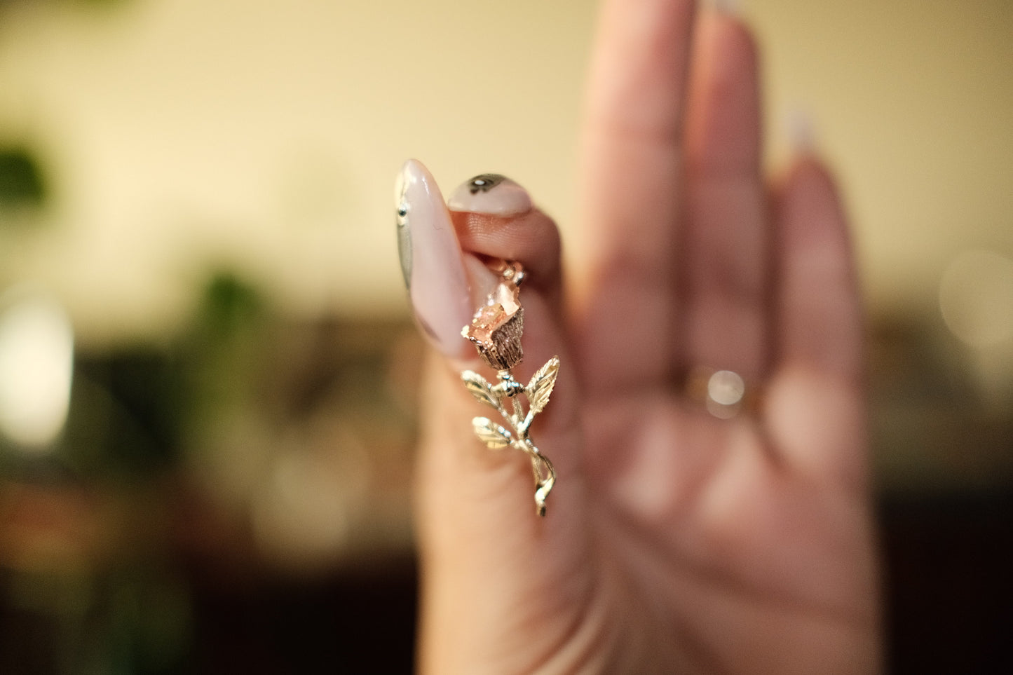 14k Mixed Metal Rose