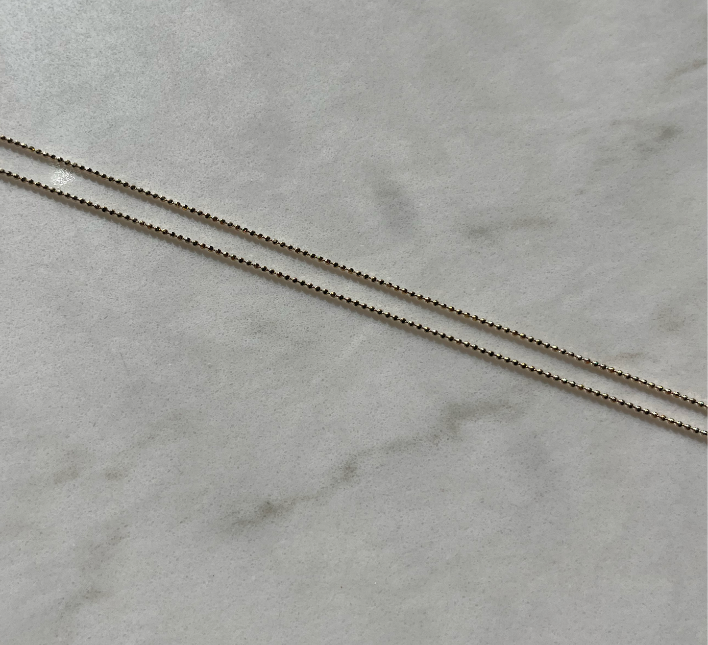 14k Bead Chain