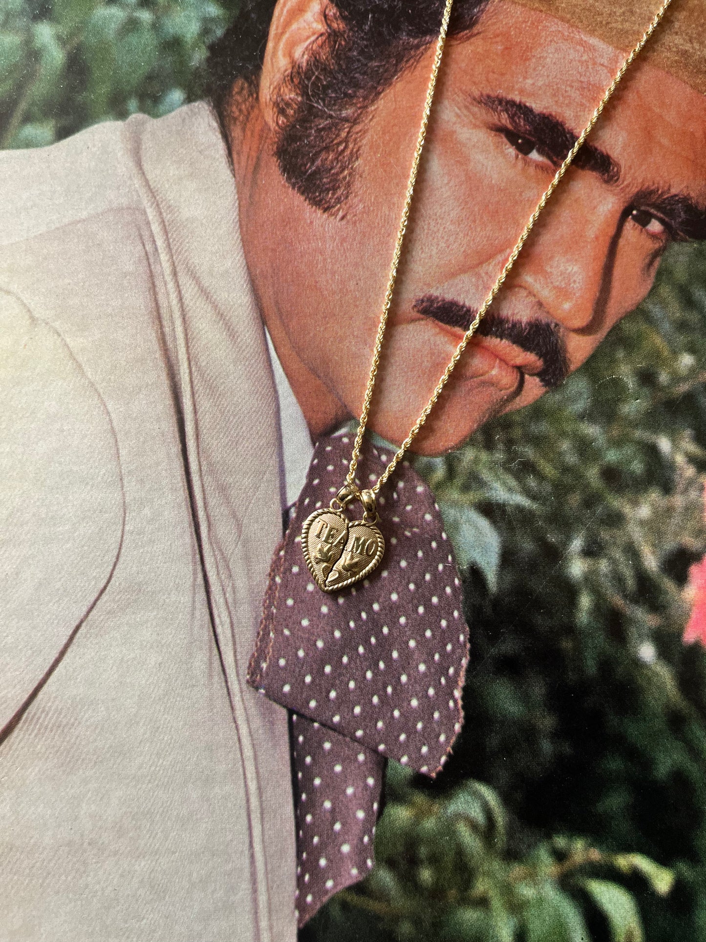 14k Gold "Te Amo" Charm