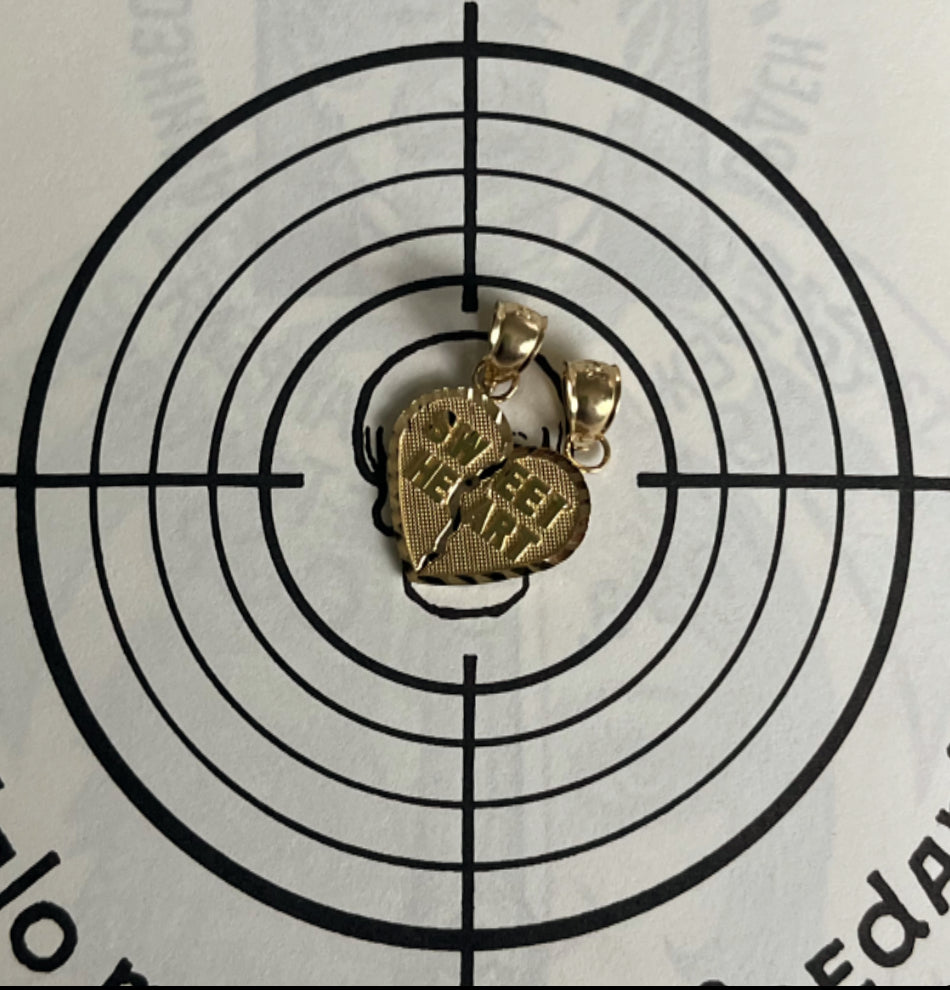 14k Gold "Sweetheart" Breakable Charm