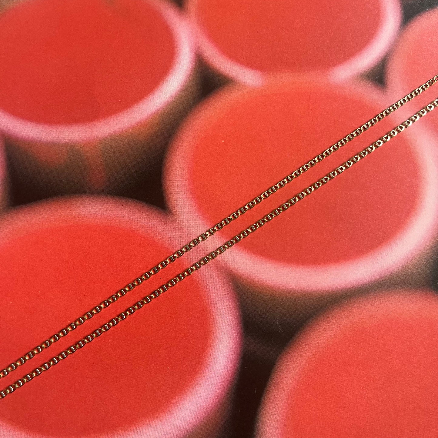 20" 14k Gold Gucci Chain