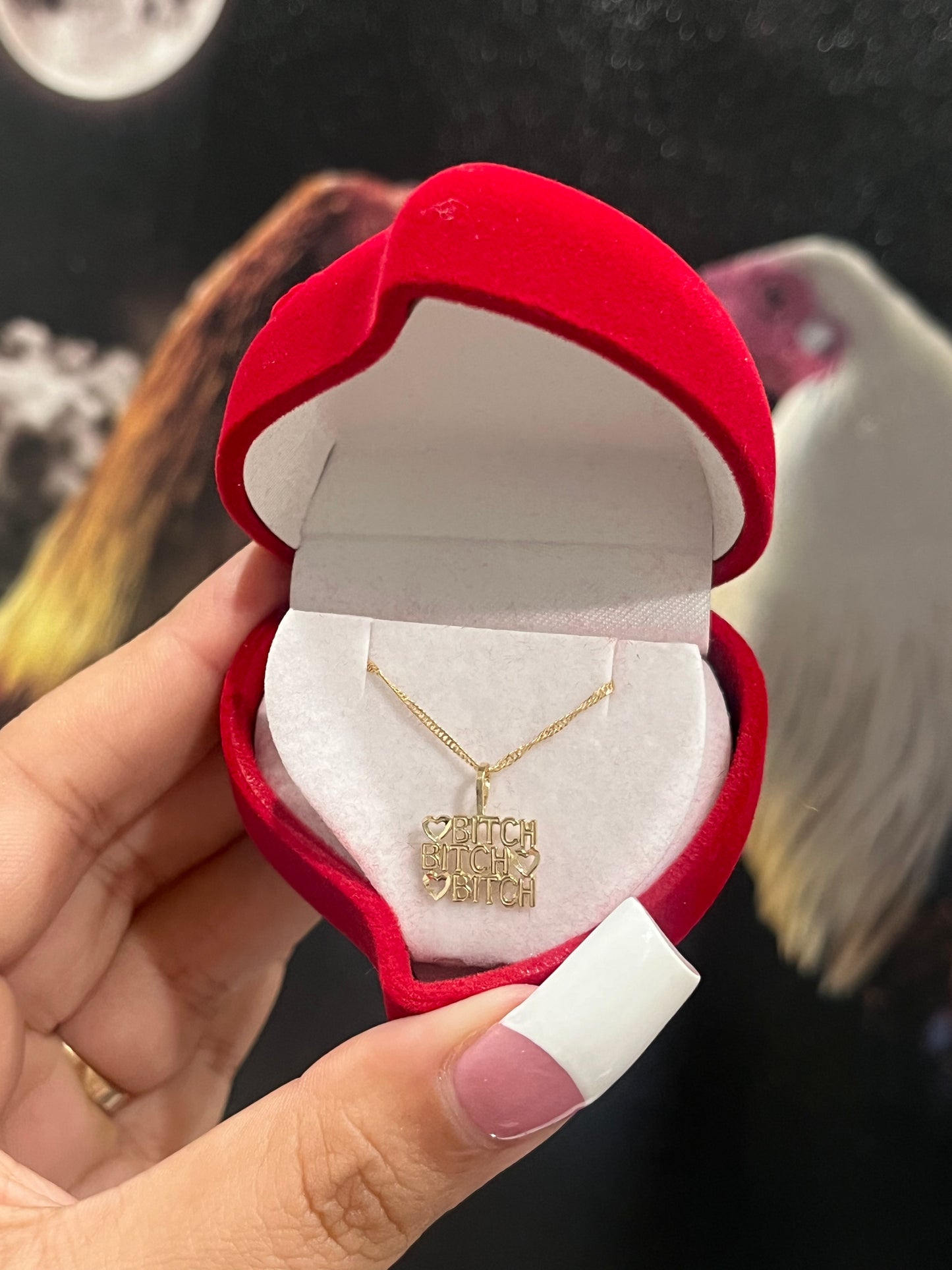 14k Gold "Bitch"